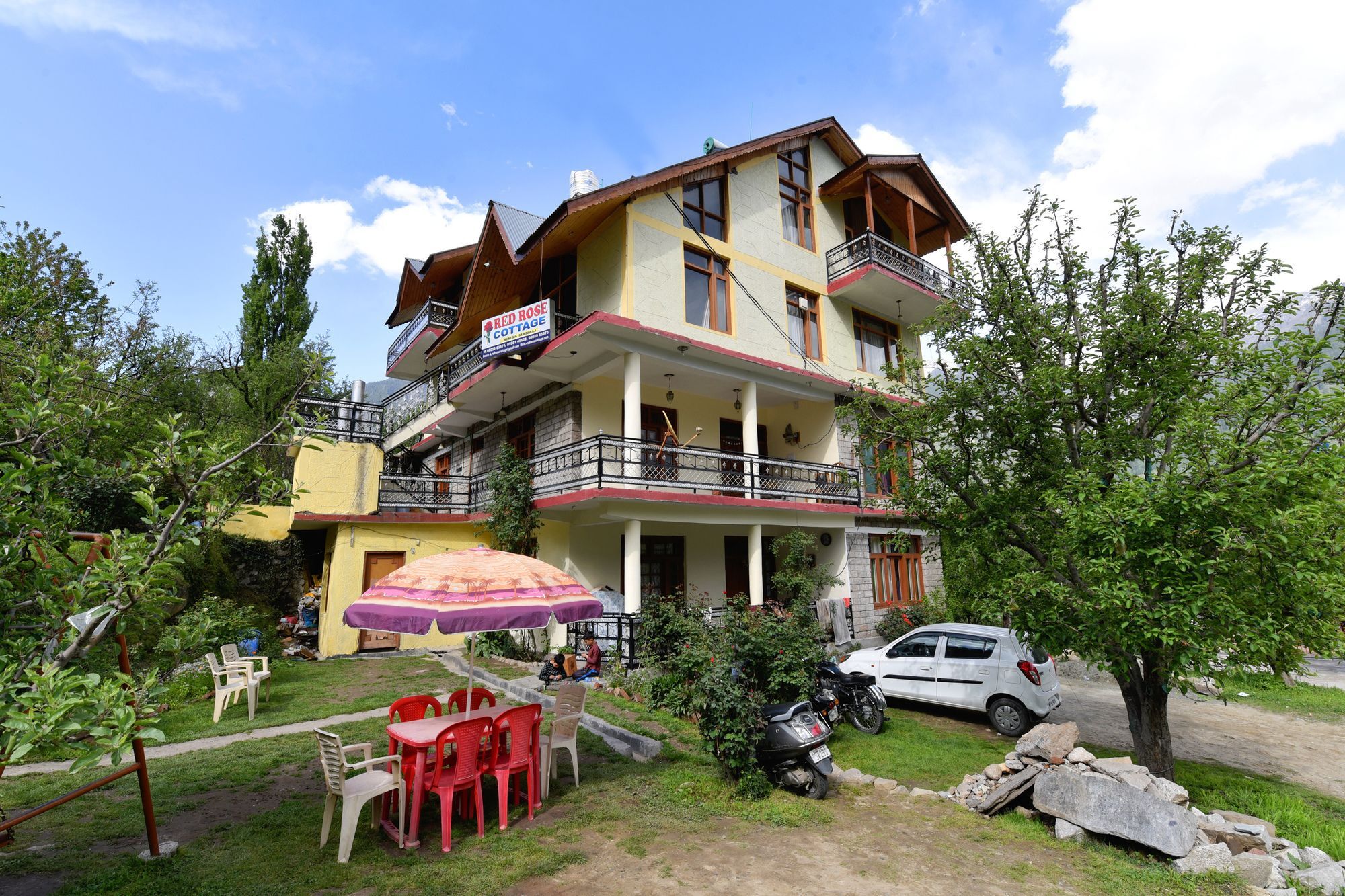 Oyo 13232 Red Rose Cottage Manali  Luaran gambar