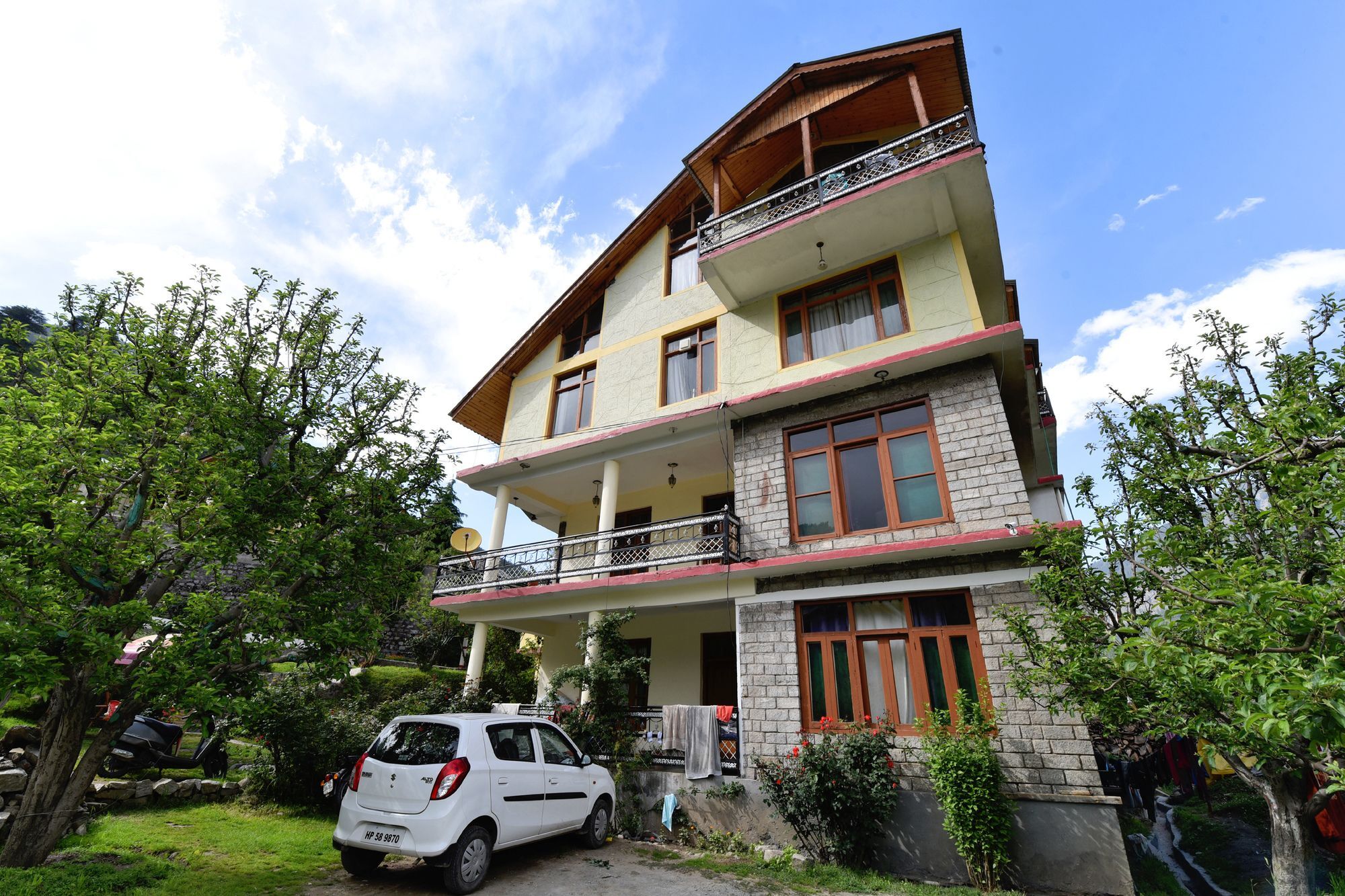 Oyo 13232 Red Rose Cottage Manali  Luaran gambar