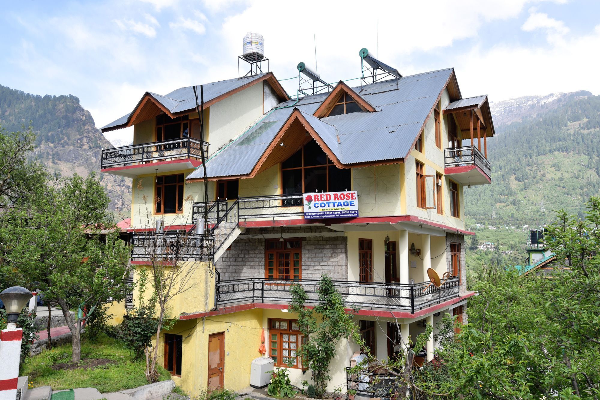 Oyo 13232 Red Rose Cottage Manali  Luaran gambar